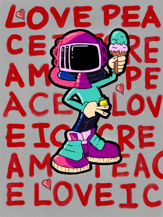 Peace Series: Space Cadet - Purple Kicks (Limited Edition)